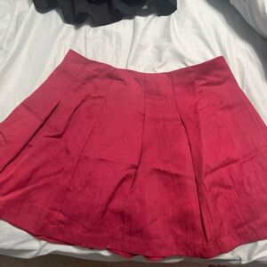 Elegant Red Women's skort